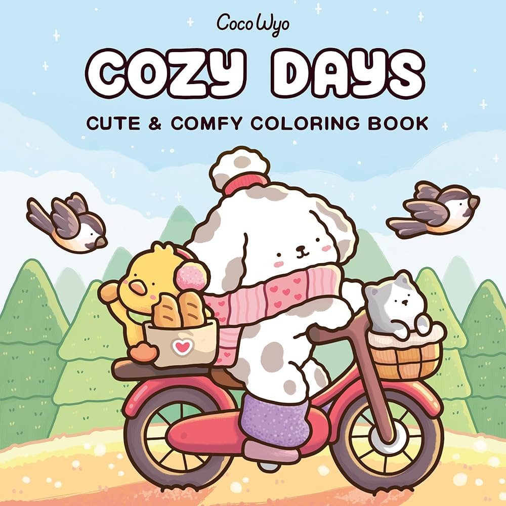 Cozy Days: Coloring Book for Adults and Kids (Cozy Spaces Coloring) | Amazon (US)