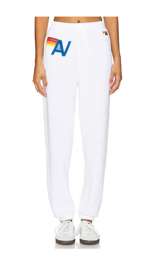 Logo Sweatpant in White | Revolve Clothing (Global)