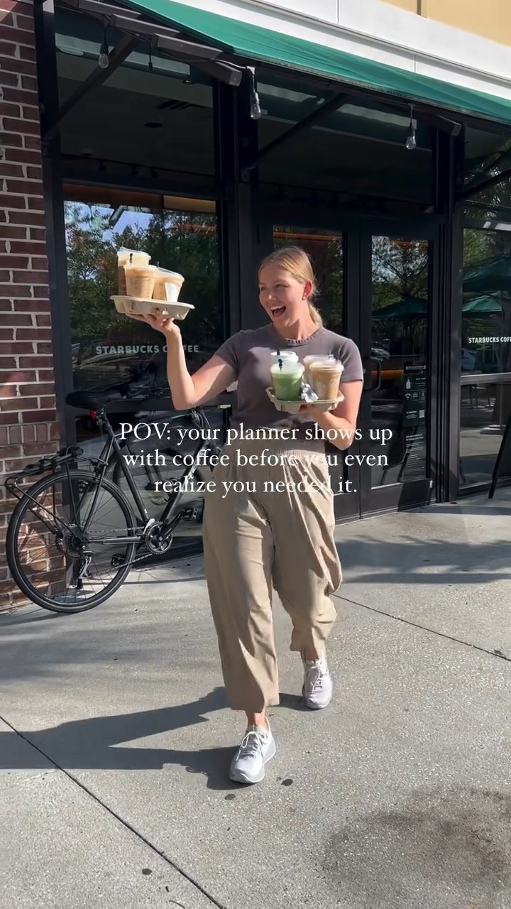 Call me the coffee fairy 🧚

When wedding mornings have a cray early start, it’s so fun to surprise the girls with coffee in the bridal suite! We don’t get to do this every wedding, but when we do it’s so fun to spend a bit of time chatting with the girls while the HMUA get started. 

This has quickly become one of my favorite parts of wedding days. Slowing down to hear all of the funny stories the bridesmaids spill about the bride and groom, check in on mom to see how she is feeling, and hangout while everyone is getting glammed up. 

But in all seriousness, does anyone order a hot coffee anymore!? 

#weddingplannerlife #scwedding #ncwedding #tnwedding #tnweddings #2026bridetobe