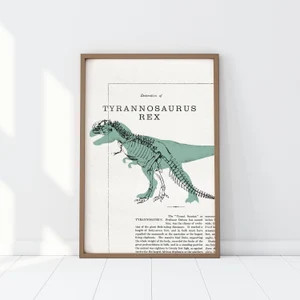 T-rex Print | Etsy (US)