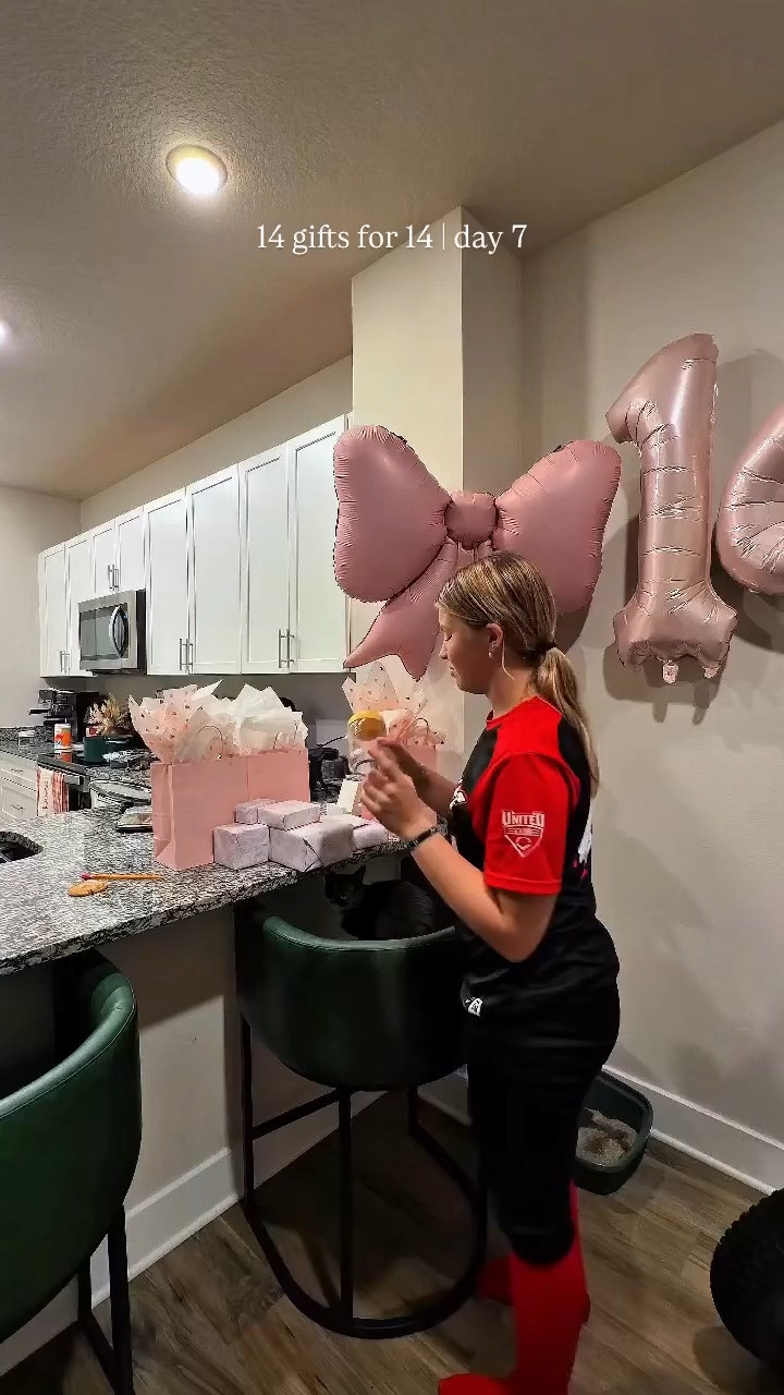 day 7 of 14 gifts for 14 and WE’RE HALFWAY!! 

Clearly she enjoyed this one 😂😂😂

#14GiftsFor14 #14thBirthday #BirthdayCountdown #TeenBirthday #BirthdayTradition

14 gifts for 14 • 14th birthday ideas • gifts for 14 year old girl • teen birthday ideas • teen girl birthday gifts • birthday countdown • birthday traditions • mother daughter moments

#LTKmomlife #LTKvlog #LTKdayinmylife