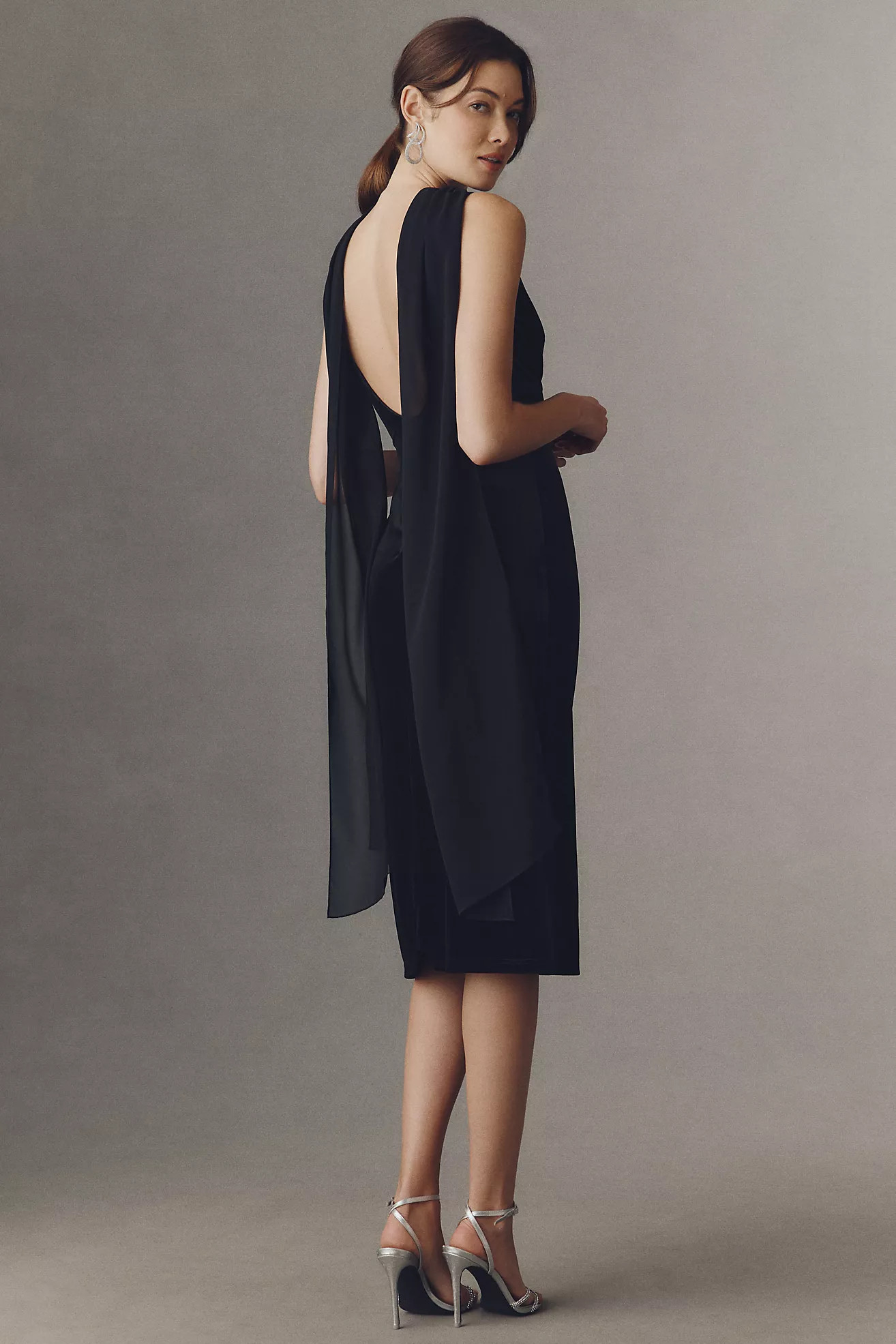 Mare Mare Miley Velvet Scarf Maxi Dress | Anthropologie (US)