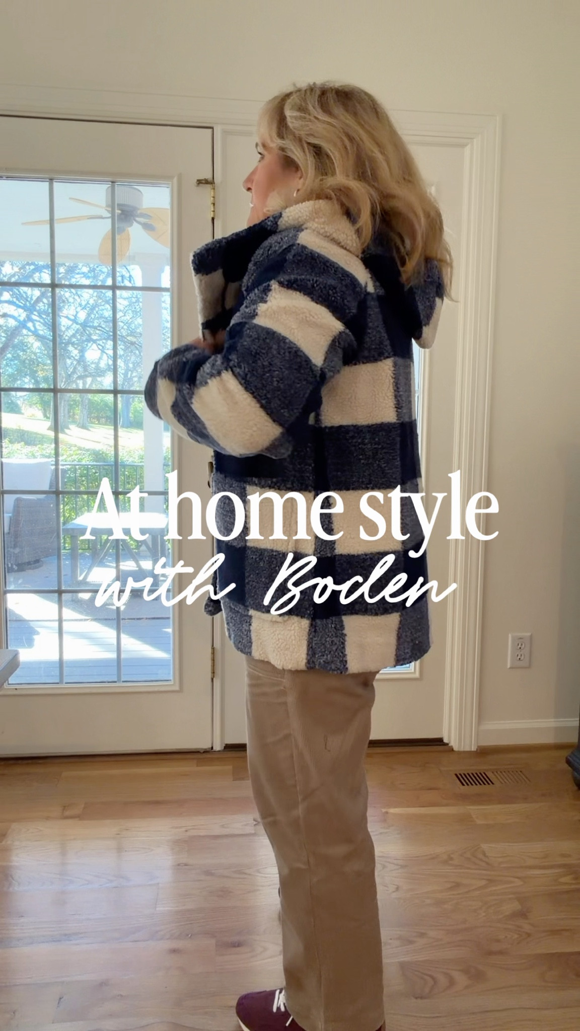 @boden #bodenpartner 
new arrivals will be your favorites all through the festive and cold season! I love these sweaters that are colorful and warm. 
All pieces true to size. Wearing an 8 or a medium. 

Buffalo plaid Sherpa coat is lined! 
Fair isle sweaters are colorful and warm. 
Corduroy pants are a great neutral to pair with your sweaters!


#LTKPetite #LTKOver40 #LTKvlog