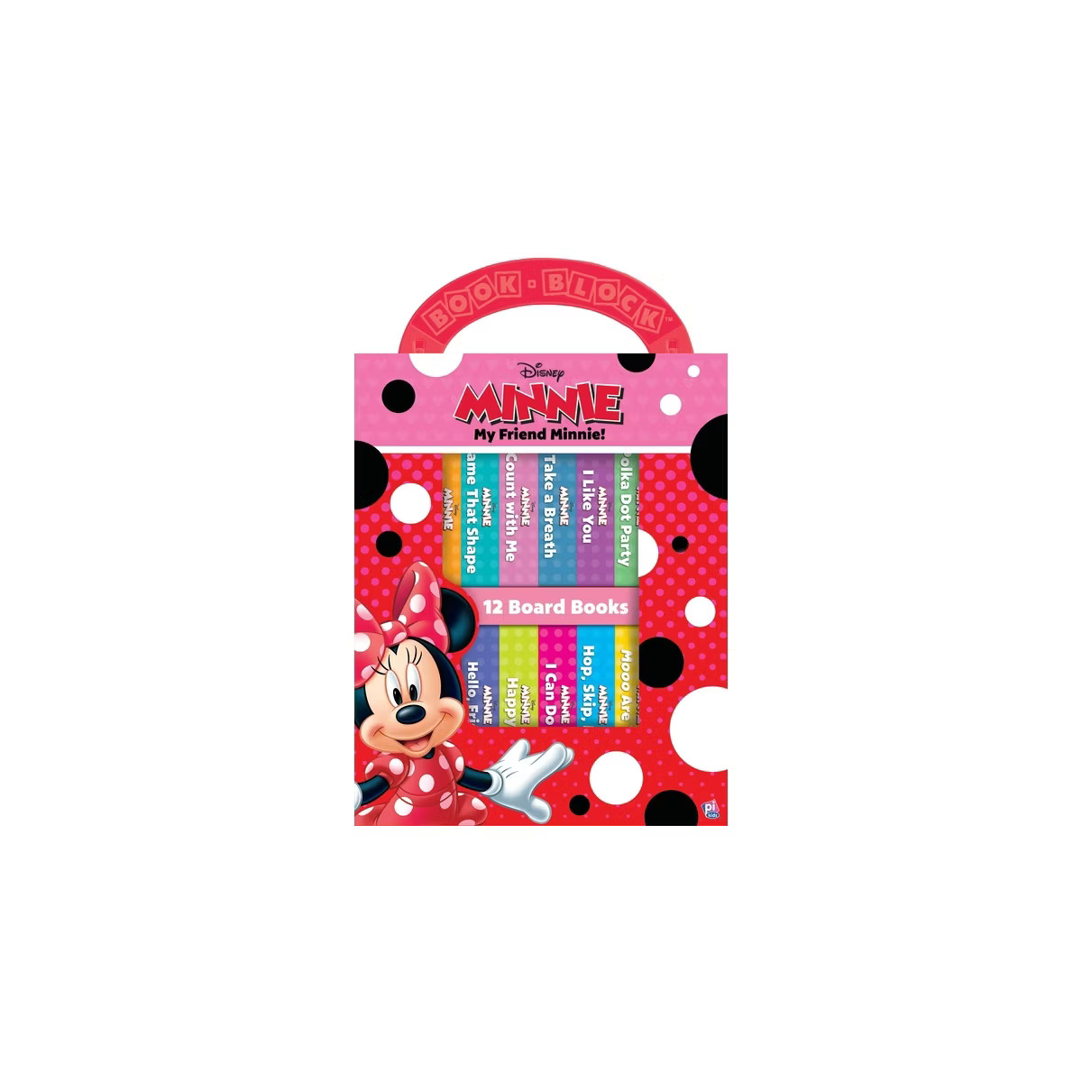 Disney My Friend Minnie Mouse My First Library 12 Board Book Set - by Emily Skwish (Board Book) | Target