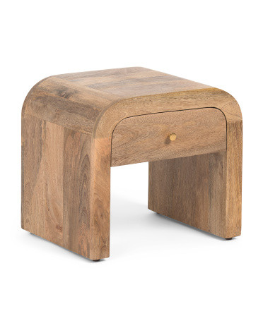 17.75x15.75x13.75 Solid Wood Darcy Nightstand | TJ Maxx