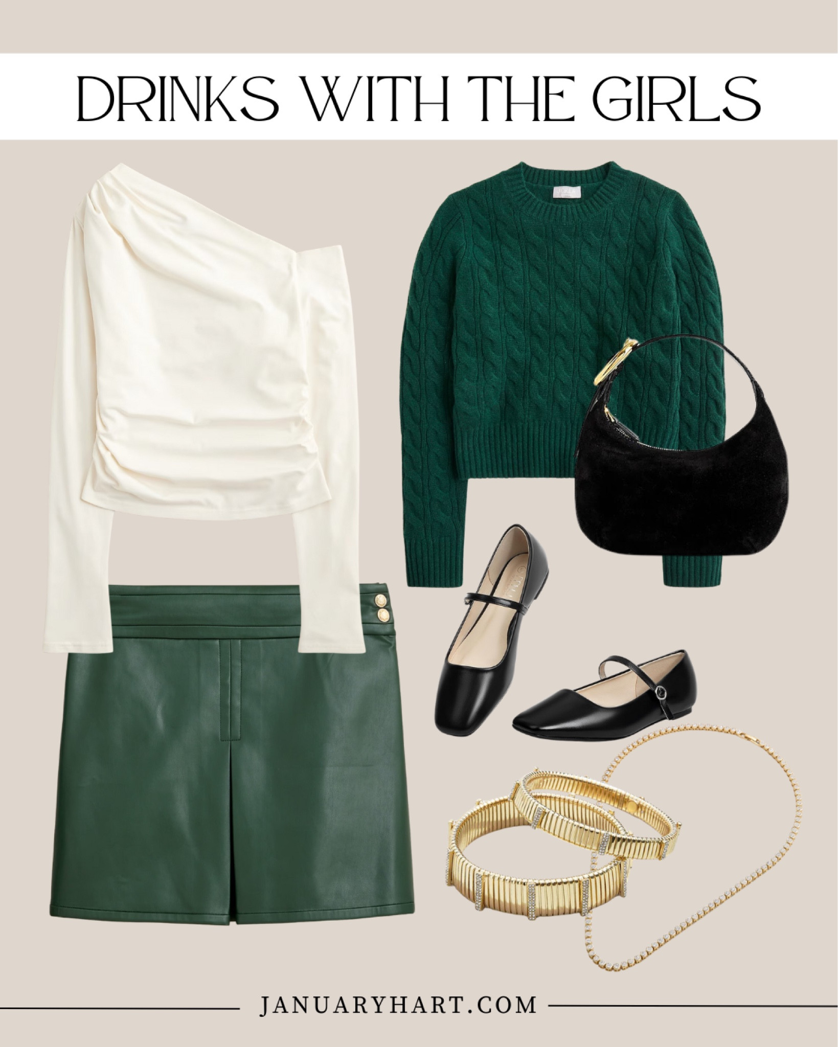 The November Lookbook 🍁

Holiday party outfit ideas, faux leather skirt, black Maryjane flats, Christmas outfit ideas, date night idea 

#LTKHoliday #LTKStyleTip #LTKOver40