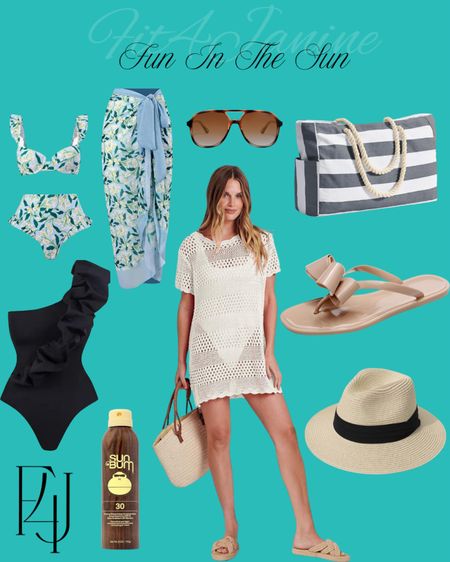 A vacation inspired look that is not only super cute but budget friendly too!

Fit4Janine, Vacation Outfit, Resort Wear

#LTKswim #LTKfindsunder100 #LTKstyletip