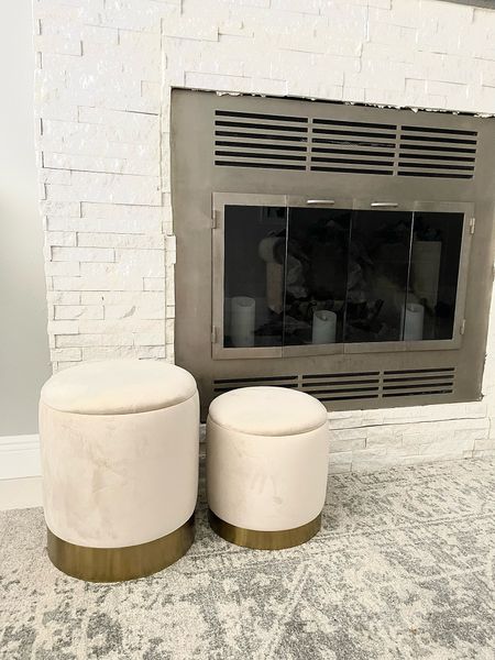 My new 2 velvet storage ottomans from the BFF collection by Jennie and Tori for QVC! 

#LTKhome #LTKstyletip #LTKFind
