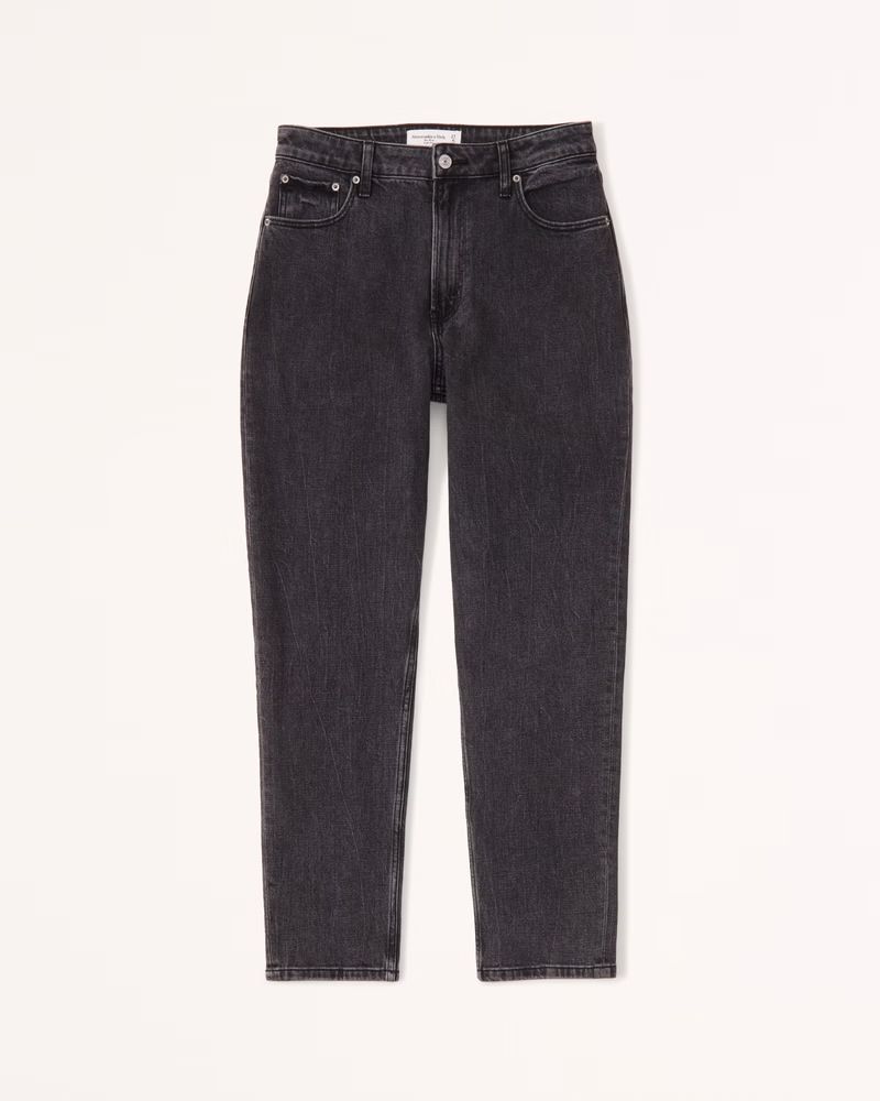 Curve Love High Rise Mom Jean | Abercrombie & Fitch (US)