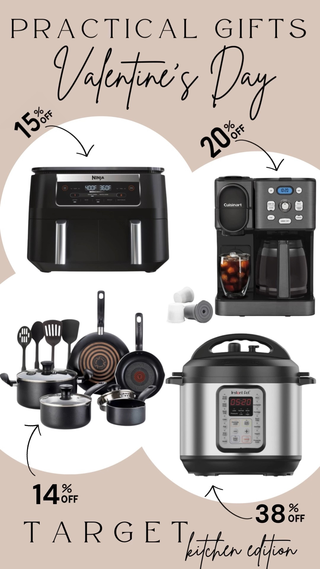 Okay Target with the Kitchen deals! Greatly appreciated. We love our air fryer ninja! 

#LTKMostLoved #LTKGiftGuide #LTKhome