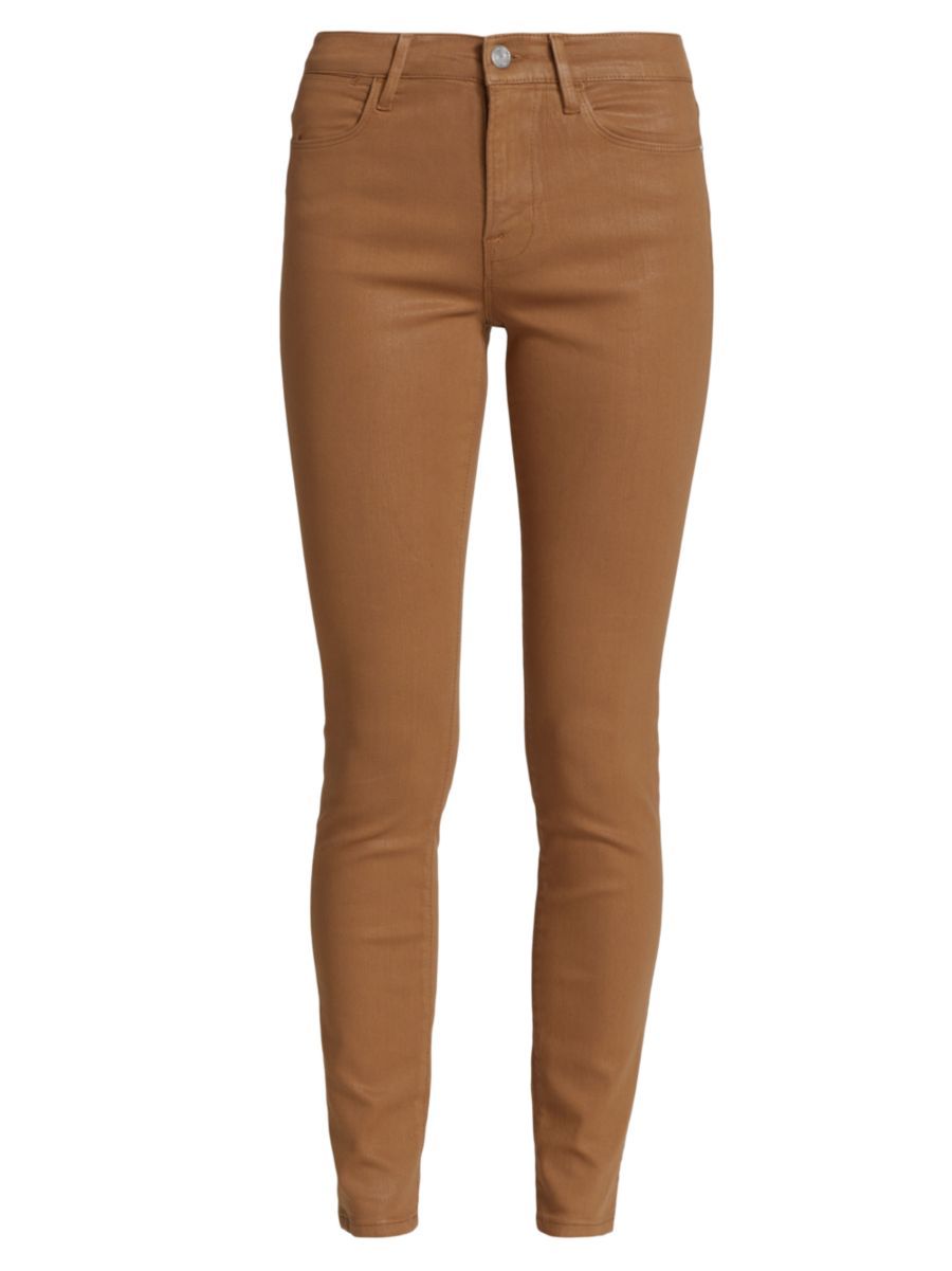 Le High Skinny Coated Jeans | Saks Fifth Avenue