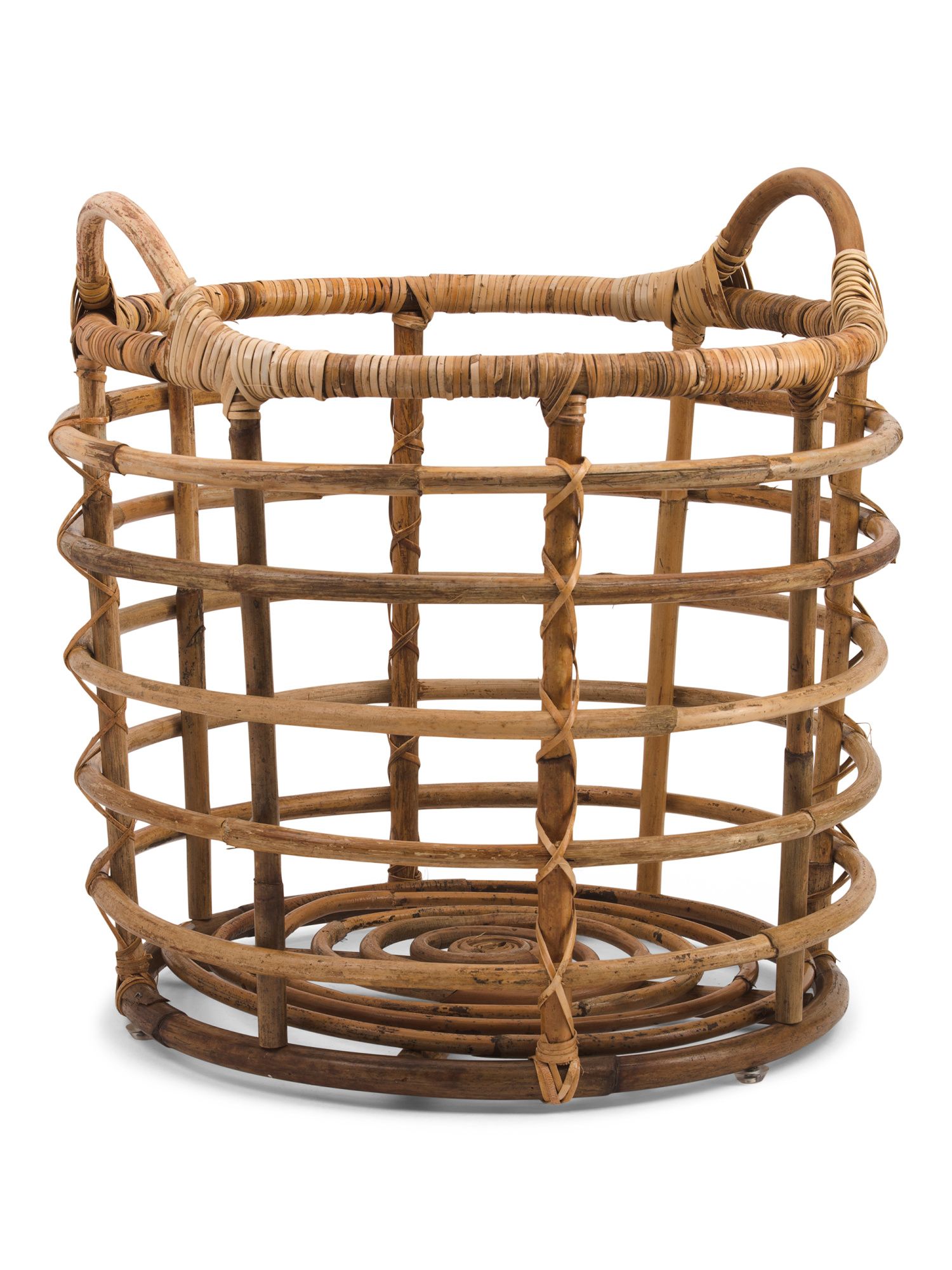 Rattan Basket Rattan Handle Collection | TJ Maxx