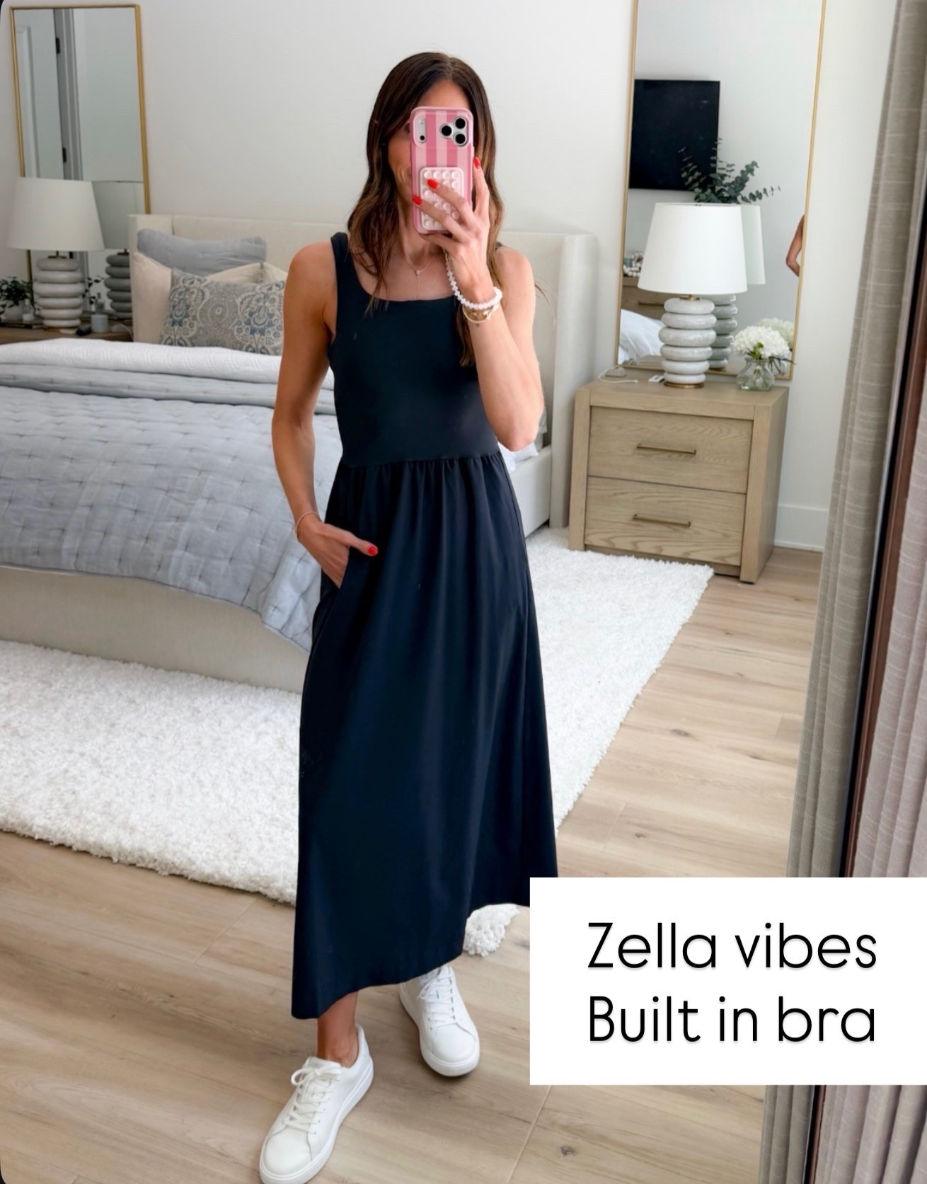Zella inspired dress from Target, I'm wraring size XS. Kizik code BRSTYLE15.

#LTKootd #LTKOver40