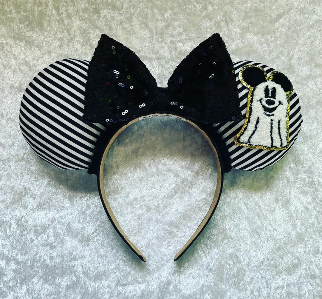 Mickey Ghost Minnie Ears | Etsy (US)