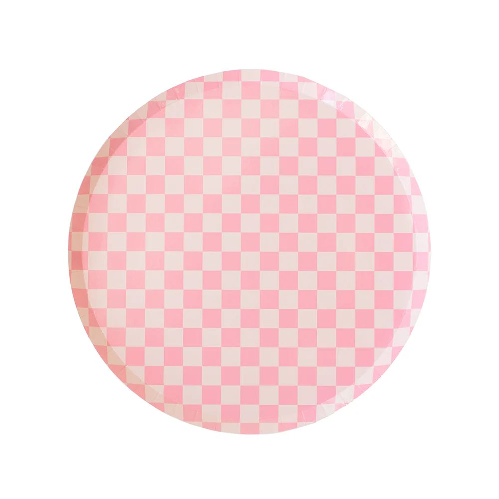 Check It! Tickle Me Pink Dessert Plates | Jollity & CO.