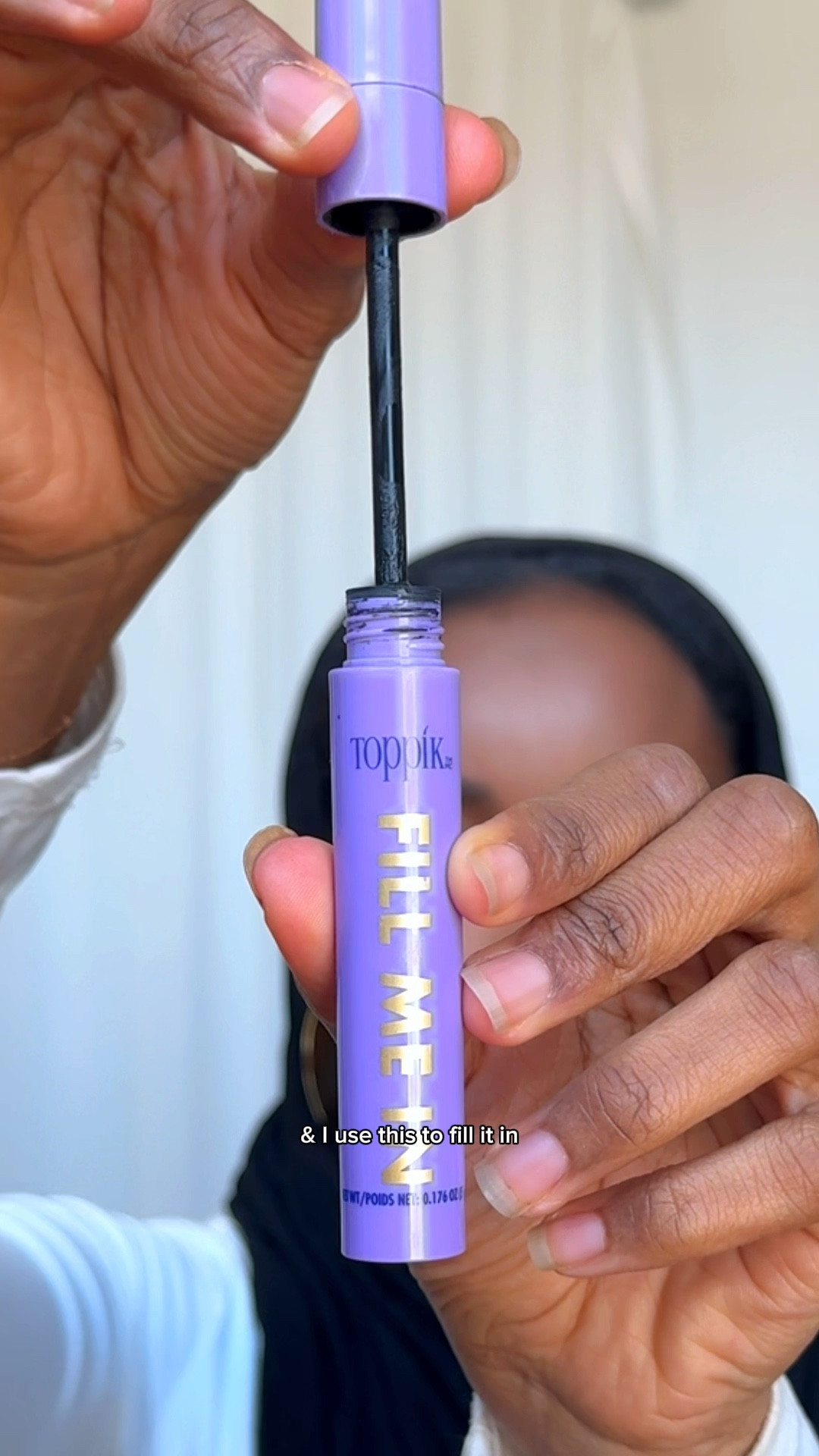 A little of this product goes a LONG way. I used too much here but you get the gist. Love the added keratin fibers & argan oil. I use this religiously to fill in sparse areas of my hair 

#LTKbeauty #LTKsalealert #LTKfindsunder50