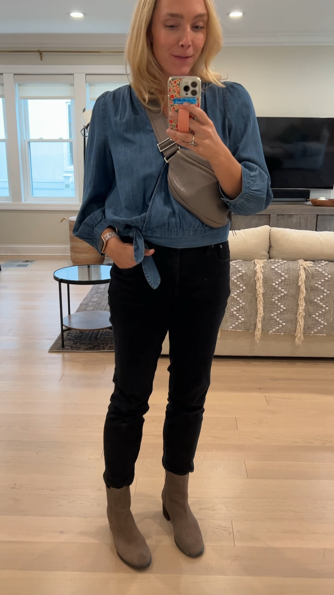 This denim is currently 20% off at Madewell. Love these jeans with these boots 

#LTKshoecrush #LTKxMadewell #LTKsalealert