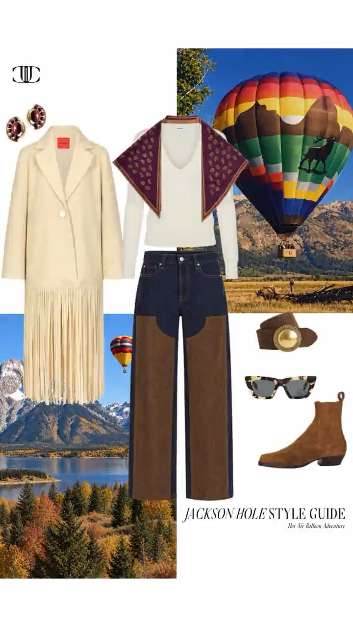 🏔️ Jackson Hole has been on my list forever, so naturally I started with the outfits.

In West Dressed, I’m sharing 10 chic Jackson Hole looks for everything I’d want to do on a fall getaway—from hiking and fly fishing to horseback riding, afternoons in town, cozy mornings by the fire, and a few really good dinners.

Think suede, boots, rich fall color, great jackets, and just enough Western influence to feel right for the setting without looking like a costume. Tap to shop all 10 looks and start planning your own trip out west. 🤎✨

#LTKStyle #JacksonHole #WesternStyle #FallFashion #TravelStyle #MountainChic #CowboyChic #FallOutfits #OutfitInspiration #LTKFinds

#LTKSeasonal #LTKOver40 #LTKTravel