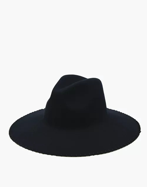 WYETH™ Wool Felt Easton Fedora Hat | Madewell