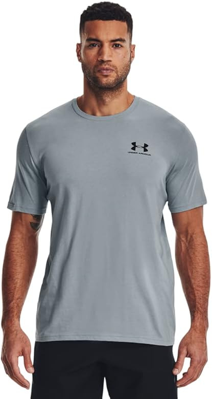Under Armour Men's Sportstyle Left Chest Short-sleeve T-shirt | Amazon (US)