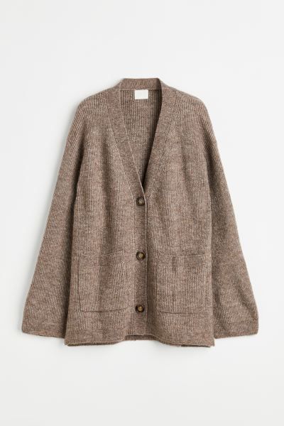 Rib-knit cardigan | H&M (UK, MY, IN, SG, PH, TW, HK)