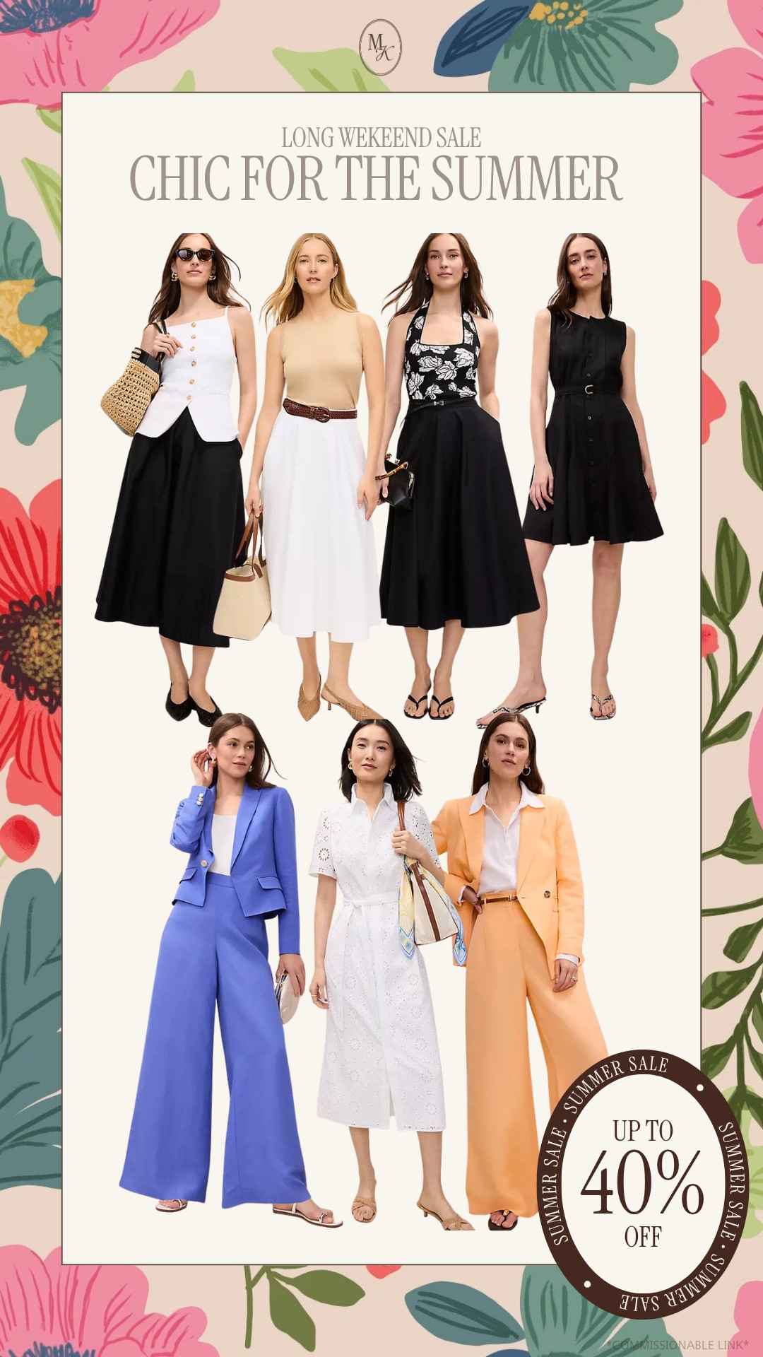 Memorial Day weekend sale 

Midsize, workwear, office, colorful fashion, matching set, vacation, skirts, over 40,

#LTKOver40 #LTKSaleAlert #LTKmomlife