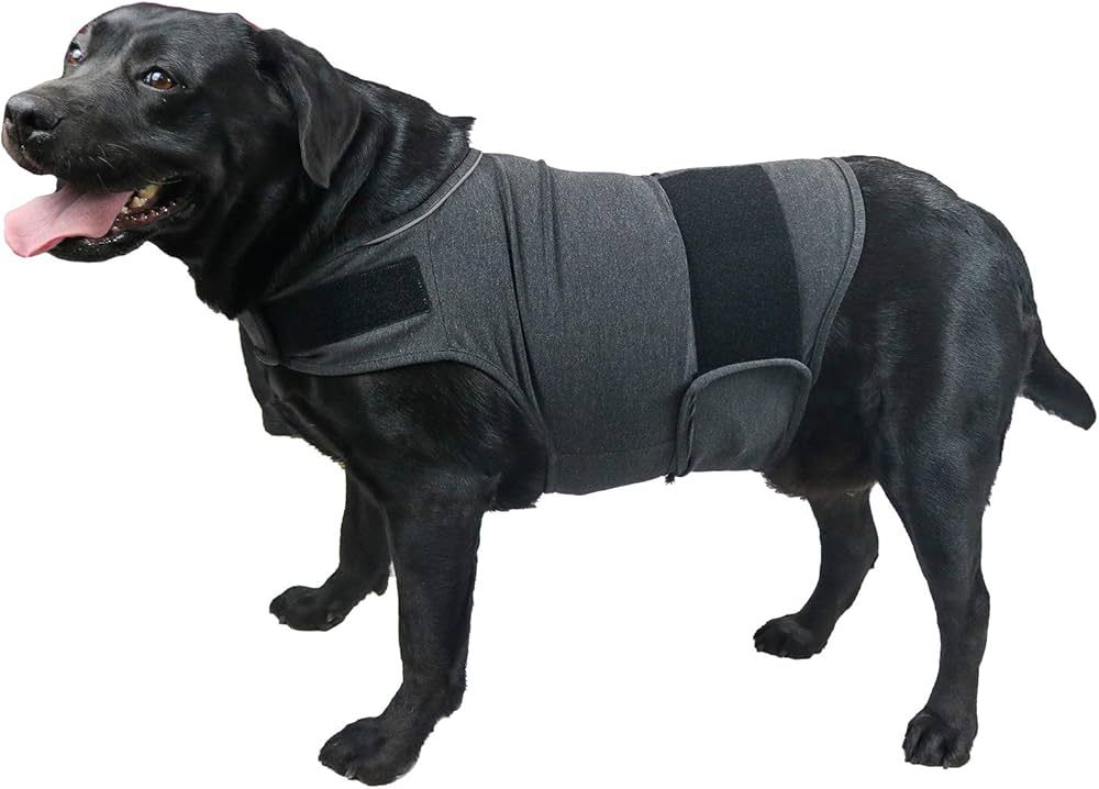 Breathable Dog Shirt for Thunderstorm, Dog Anxiety Vest Jacket Warp,Puppy Calming Coat Anxiety Re... | Amazon (US)