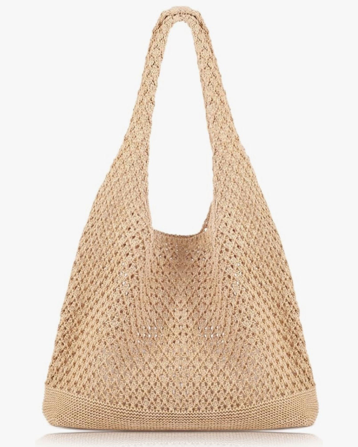 Knit crochet summer beach bag can also be used as a purse handbag and only $9.99 ￼

#LTKootd #LTKSaleAlert #LTKSwim