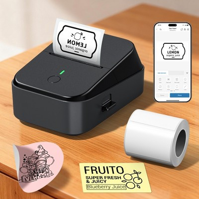 PM260 Label Maker, with 2 Inch Label Tape, Inkless Portable Label Maker, Black | Target