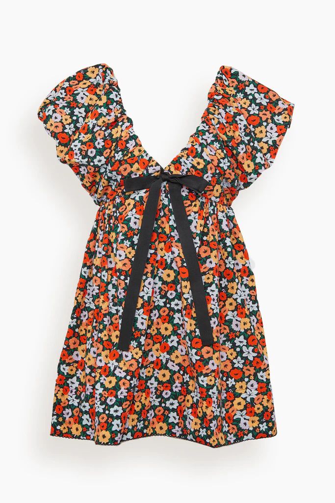 Horizonte Mini Dress in Multicolor | Hampden Clothing
