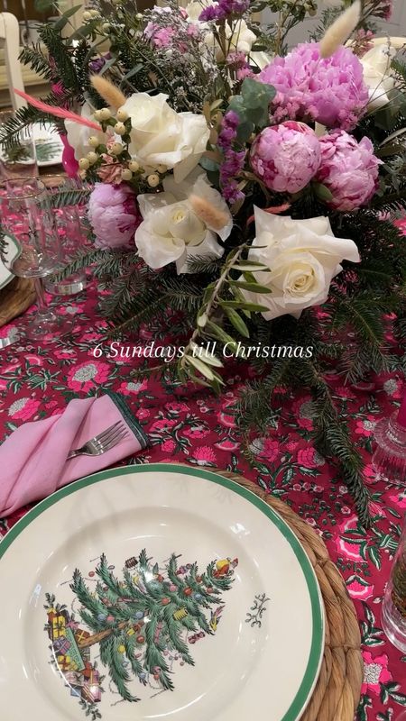 With only 6 Sundays till Christmas.. I’m making sure we’re all ready for the festivities coming our way. This was last years tablescape and it’s forever one of my favorites. 

Christmas hosting guide. Christmas table. Christmas home decor. A colorful Christmas. Christmas China. Sale

#LTKHolidaySale #LTKHoliday #LTKSeasonal