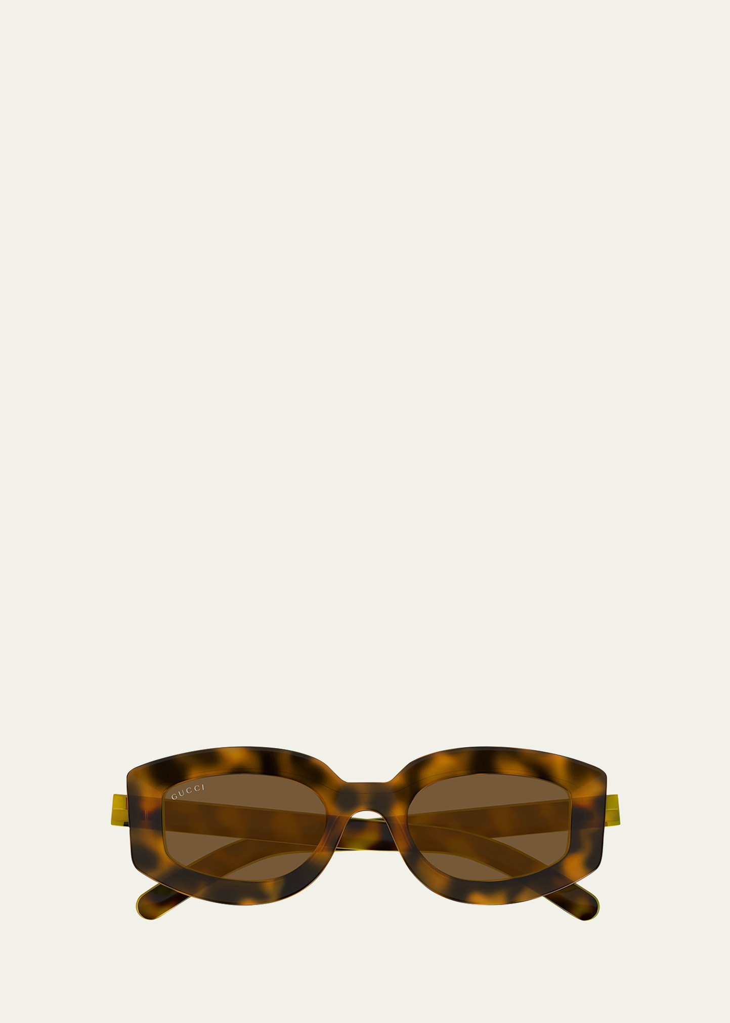 Gucci Oval Plastic Sunglasses | Bergdorf Goodman