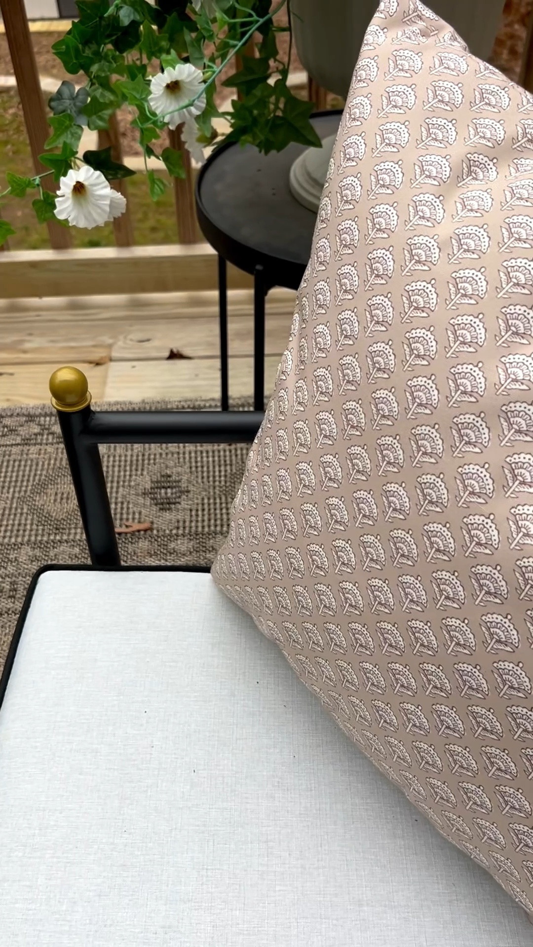 This Walmart outdoor pillow is SO good 👏🏼 

#LTKSaleAlert #LTKHome #LTKFindsUnder50