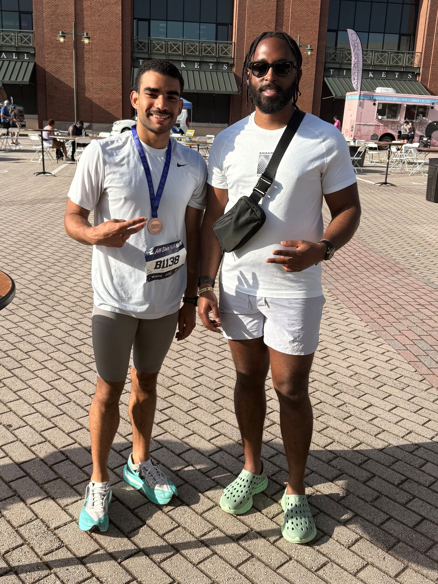 When it’s race day but you’re just there to yap with friends  

#LTKMens #LTKActive