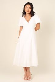 Jamena Dress - White | Petal & Pup (US)