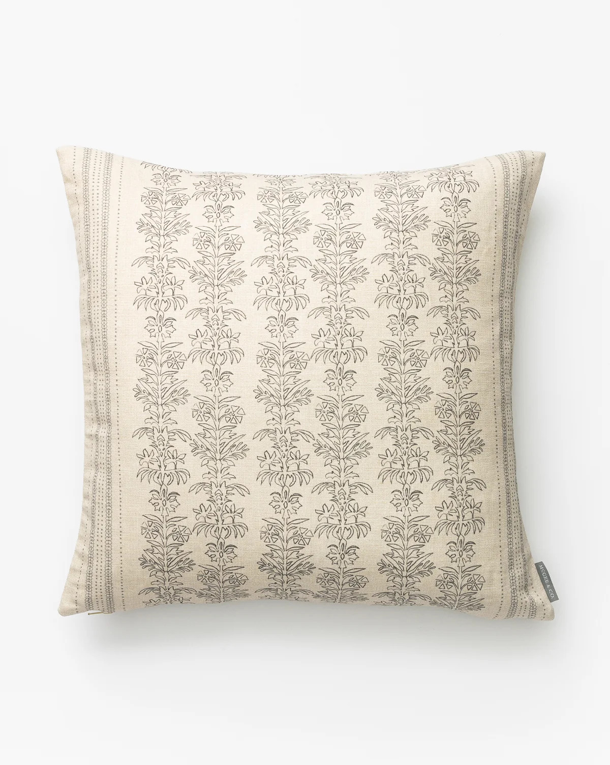 Demi Floral Stripe Pillow Cover [hidden] | McGee & Co. (US)
