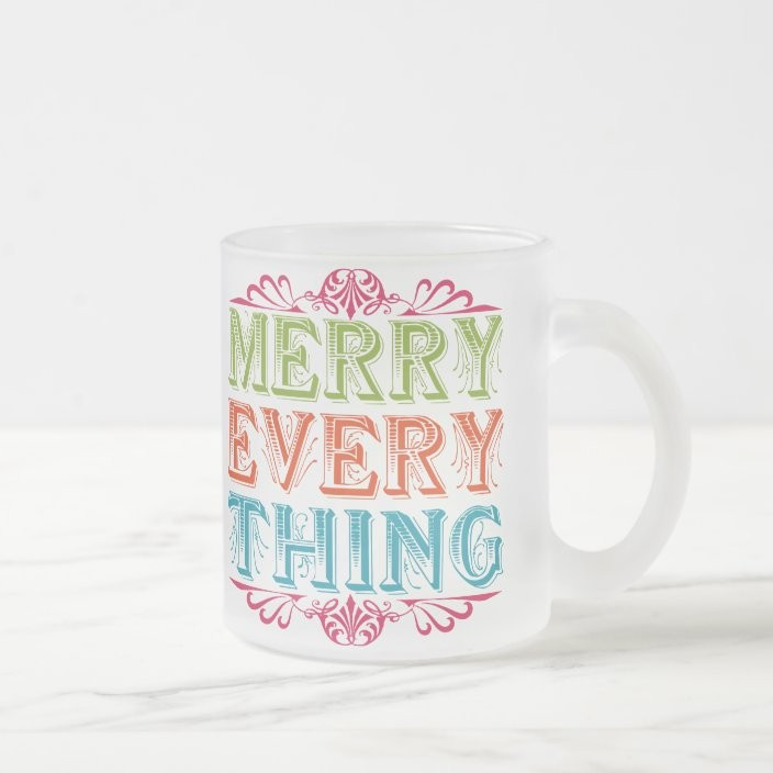 Style: Frosted Glass Mug | Zazzle
