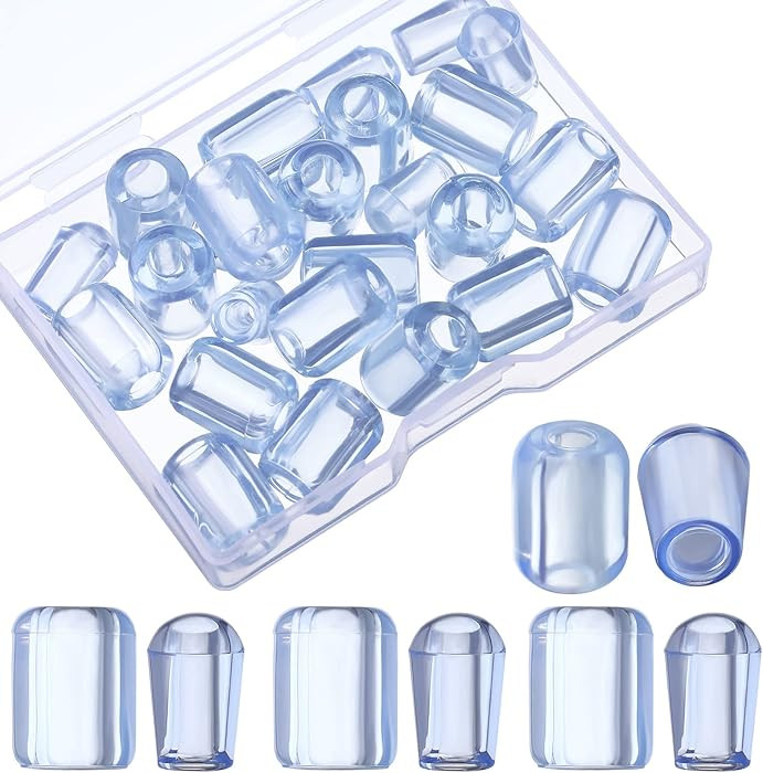 Chunful 60 Packs Kitchen Sink Rack Feet Rubber Feet for Sink Grid Plastic Grate Protector Rubber ... | Amazon (US)