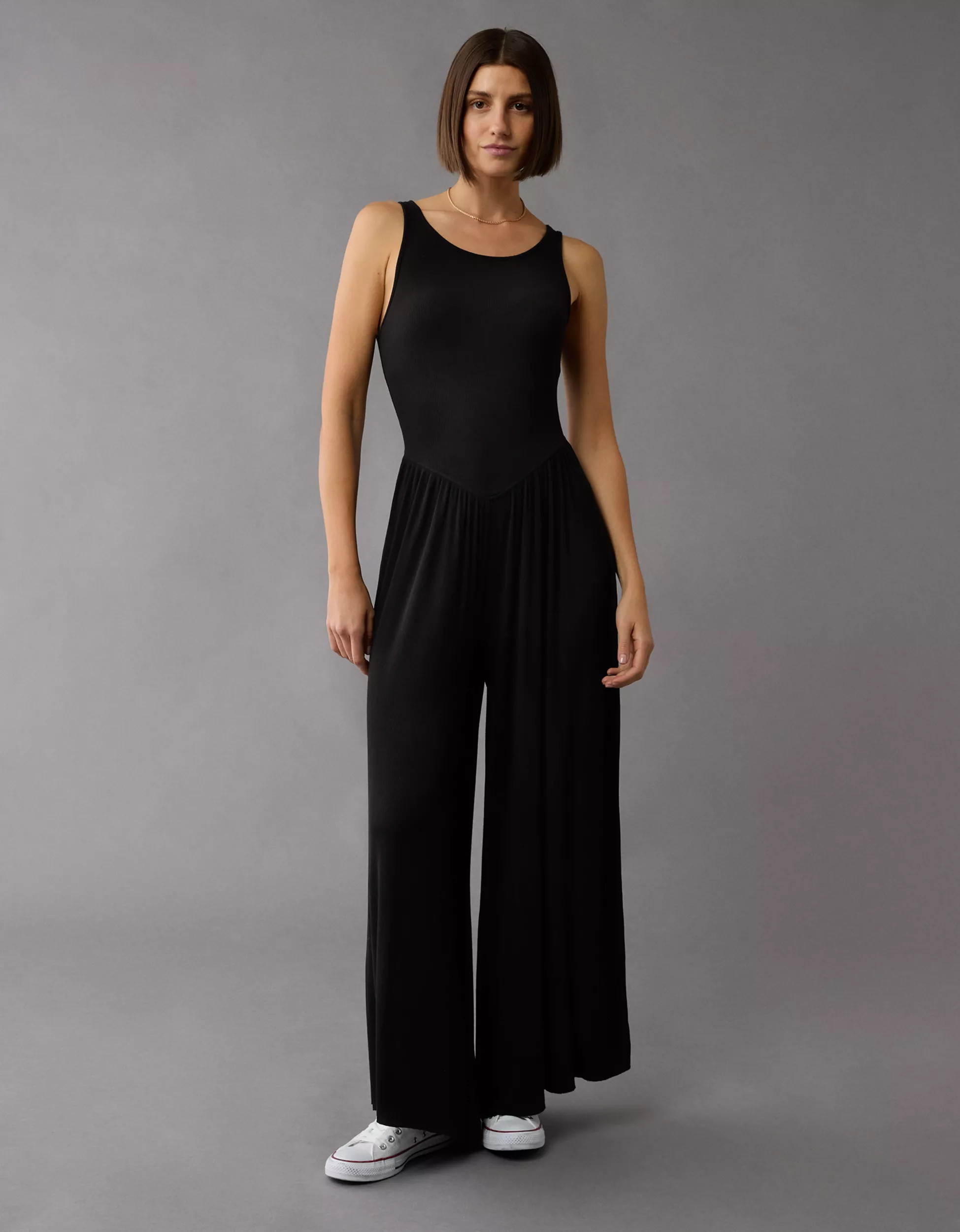AE Soft & Sexy High Neck Jumpsuit | American Eagle Outfitters (US & CA)