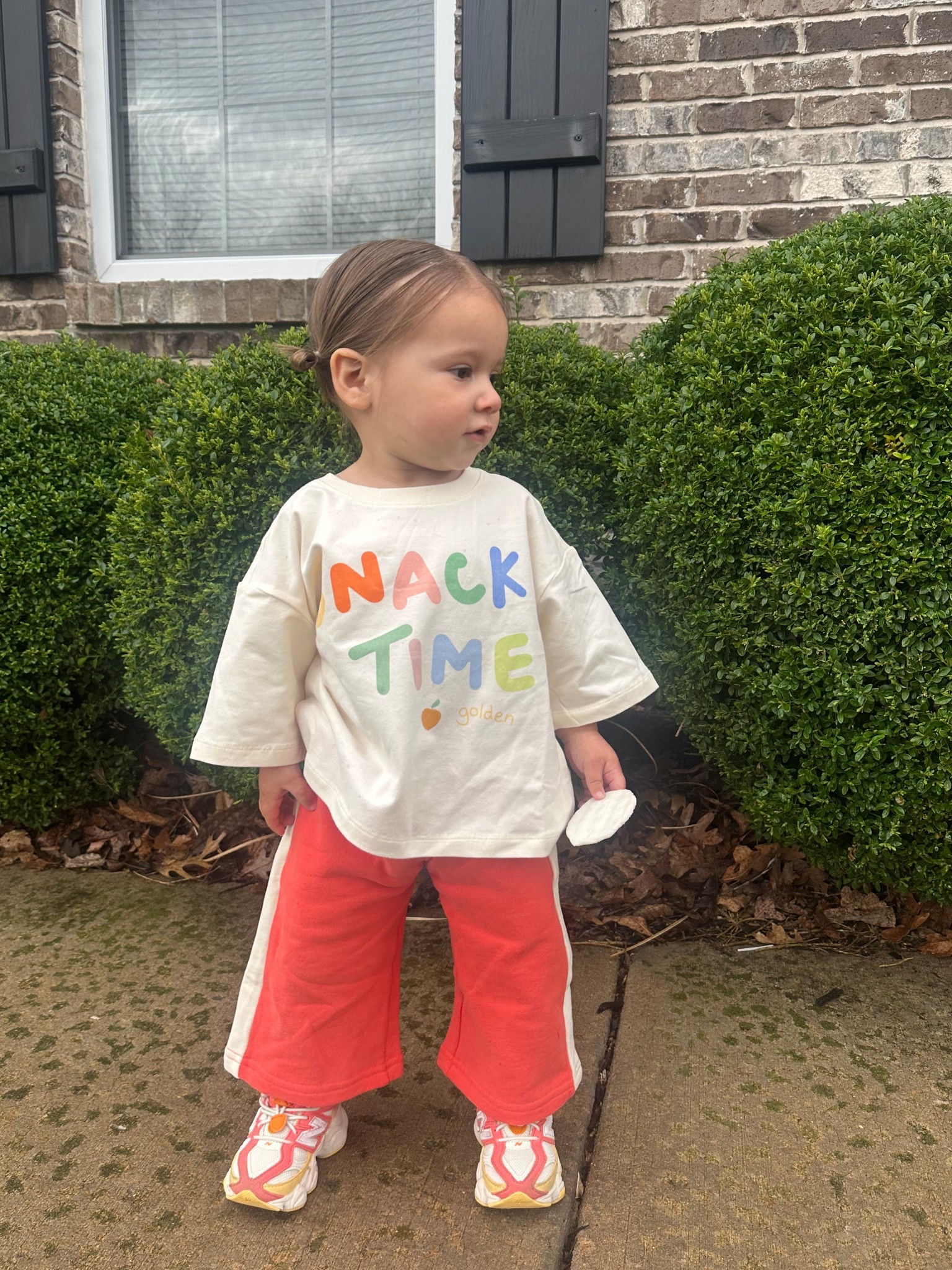 little sunset new balances for toddlers 🧡💕

outfit is @golden_children_ on IG! 

#LTKBaby #LTKFamily #LTKKids