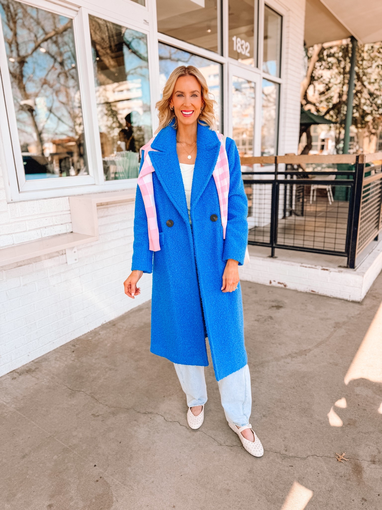 My favorite blue coat! 

Winter style / Boucle coat / Classic style / Nordstrom 

#LTKSeasonal #LTKootd