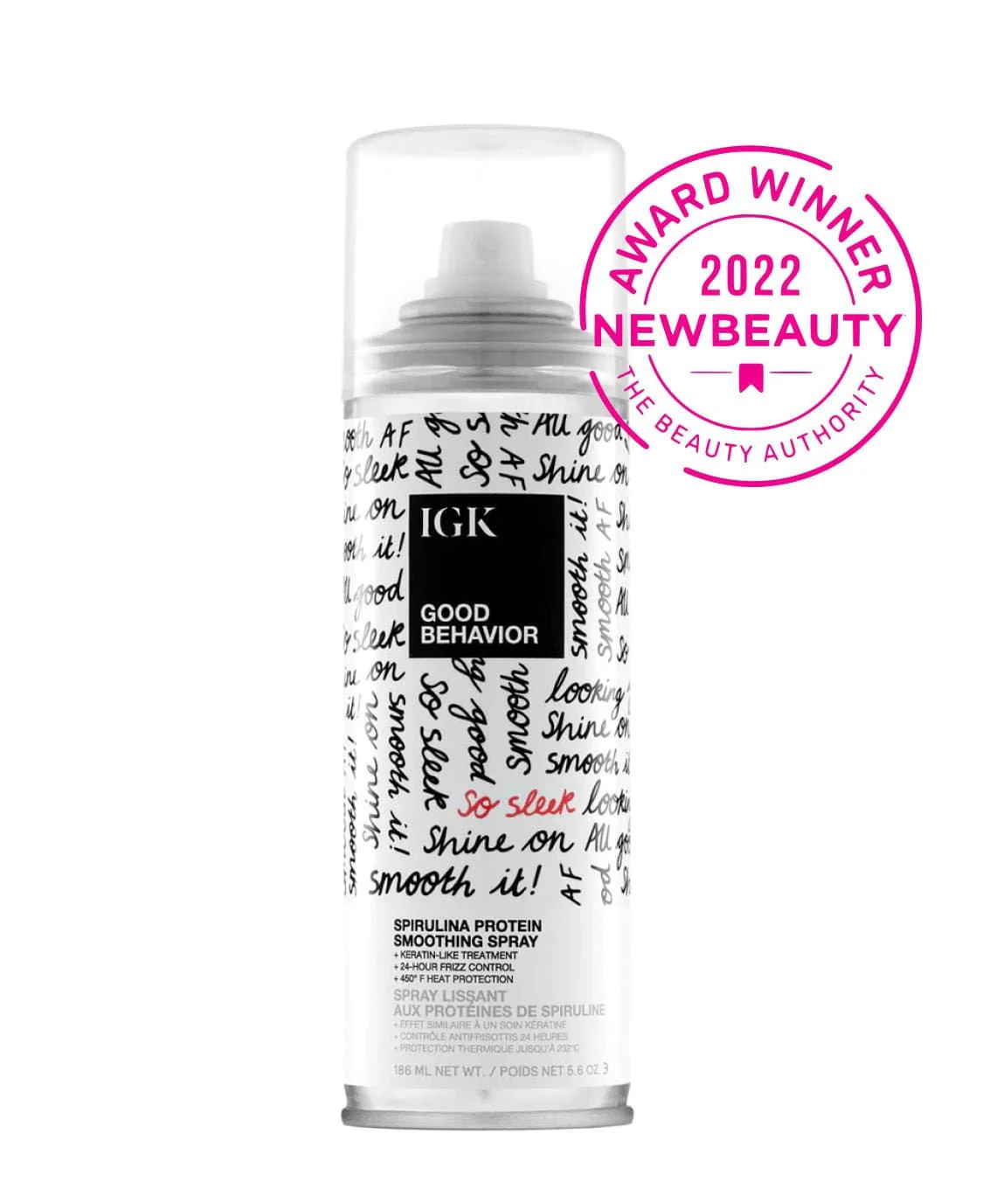 Good Behavior Smoothing Spray Buy 2, Get 1 Free | IGK Hair