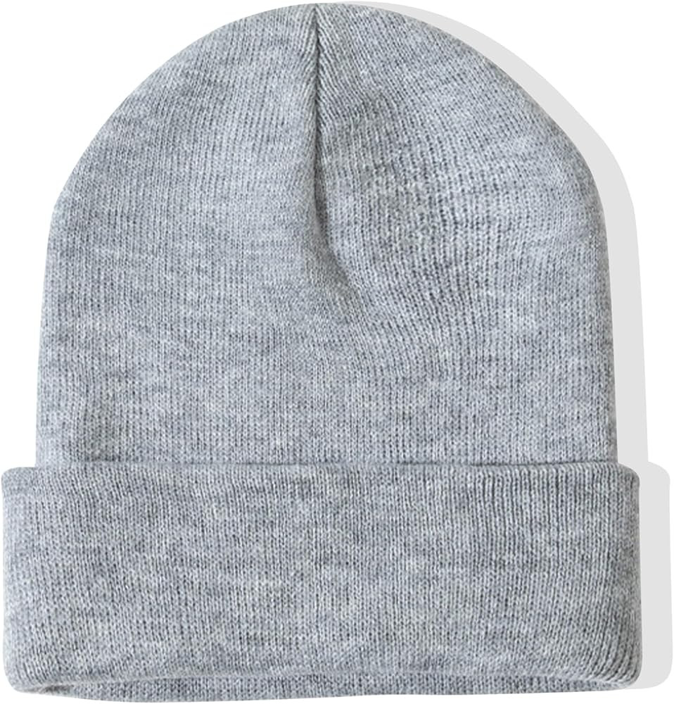 Rosoz Beanie Hats for Men Slouchy Beanies for Men Knitted Caps for Women Soft Warm Unisex | Amazon (US)