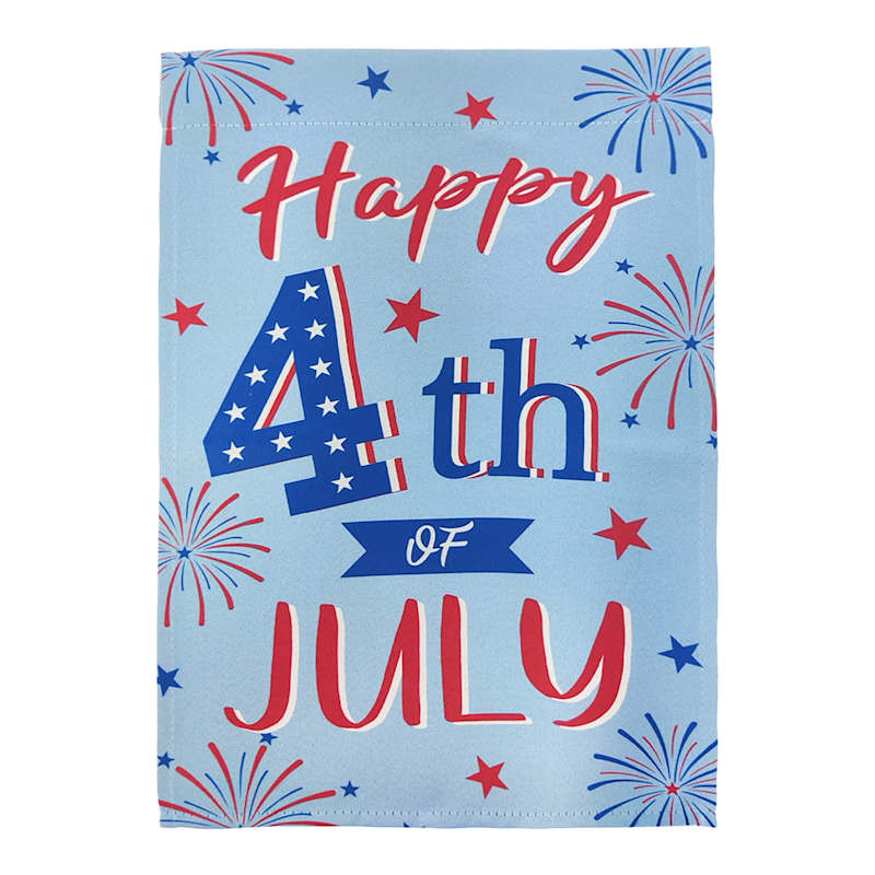 Happy 4th of July Flag, 18" | At Home