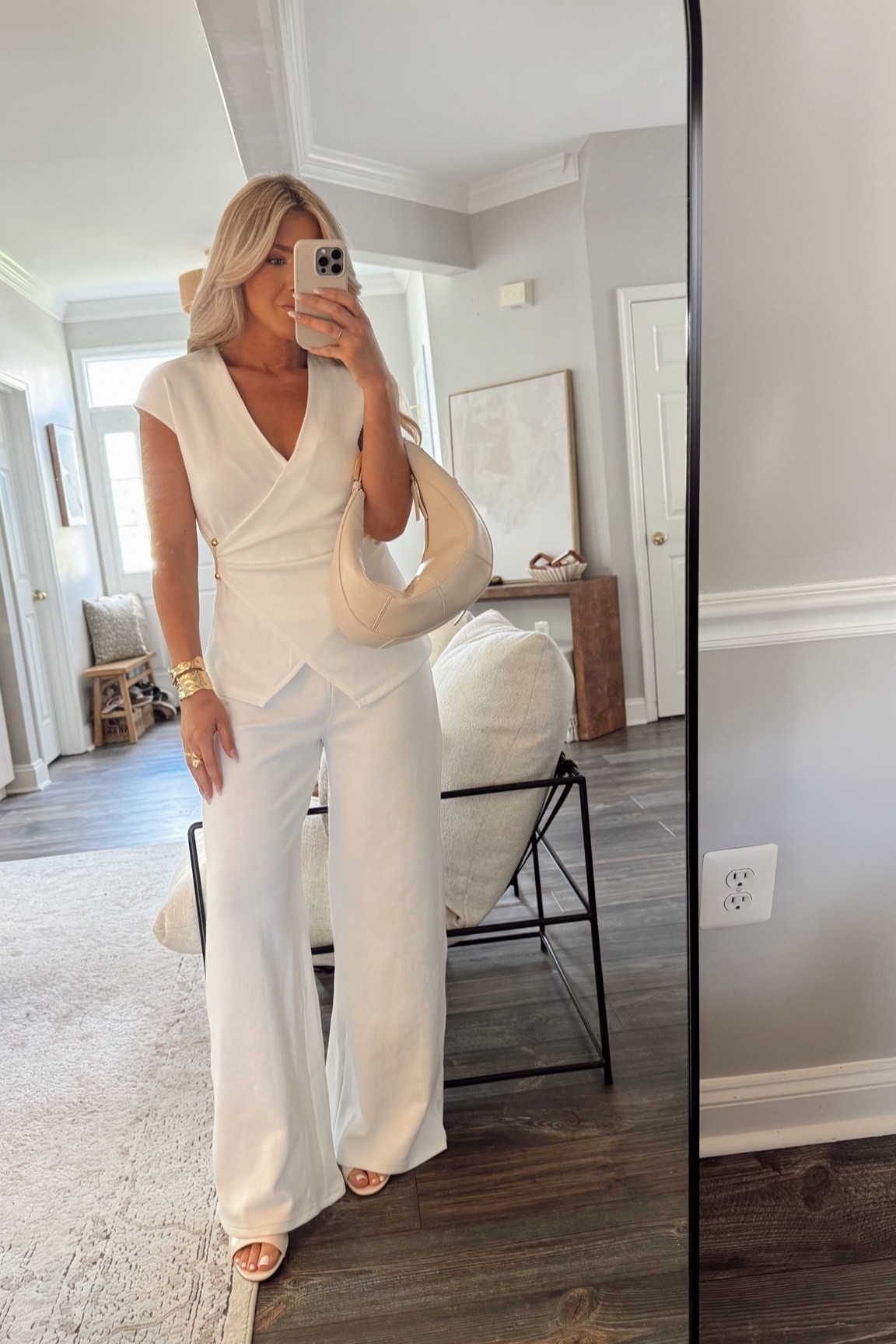 This matching set is SO elevated and beautiful! They also have it in a dark khaki which is currently in my shopping cart! An easy summer outfit that is comfortable but so pretty. 

#LTKStyleTip #LTKFindsUnder50 #LTKSeasonal