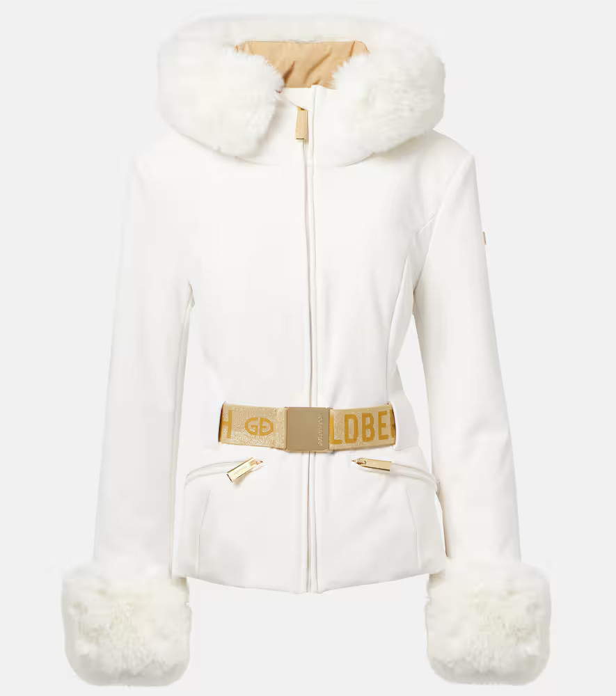 Goldbergh Prezioso faux fur-trimmed down ski jacket | Mytheresa (US/CA)