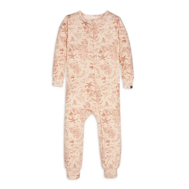 Modern Moments by Gerber Toddler Unisex Super Soft Livaeco Viscose One-Piece Pajama, Sizes 12M-5T | Walmart (US)
