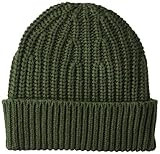 Goodthreads Men's Marled Beanie, Olive, one Size | Amazon (US)