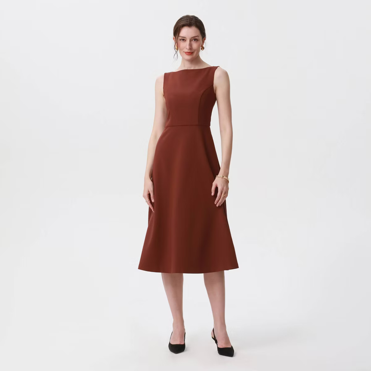 Women's Tailored Midi Dress - A New Day™ | Target