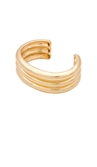Leigh Cuff In Gold | Revolve Clothing (Global)
